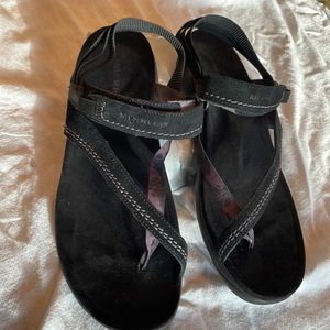 Merrill Womens Sandals- Black - Size 9 *New*